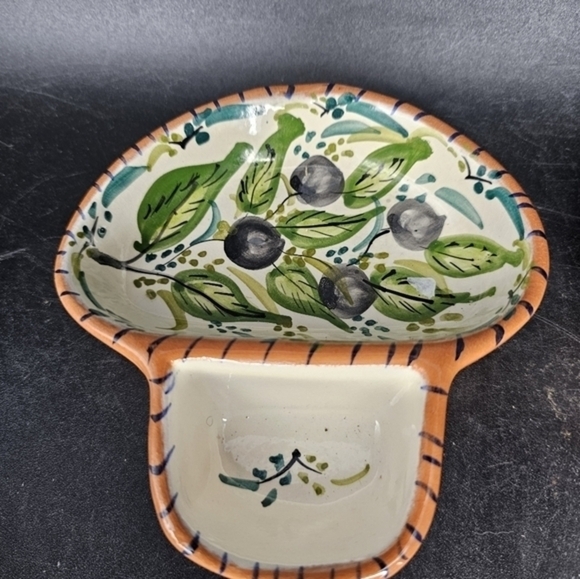 Vintage Casafina Portugal Polido Olive pit dish - Picture 2 of 5